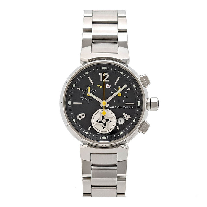 LOUIS VUITTON Tambour Lovely Cup MM Chronograph With box and