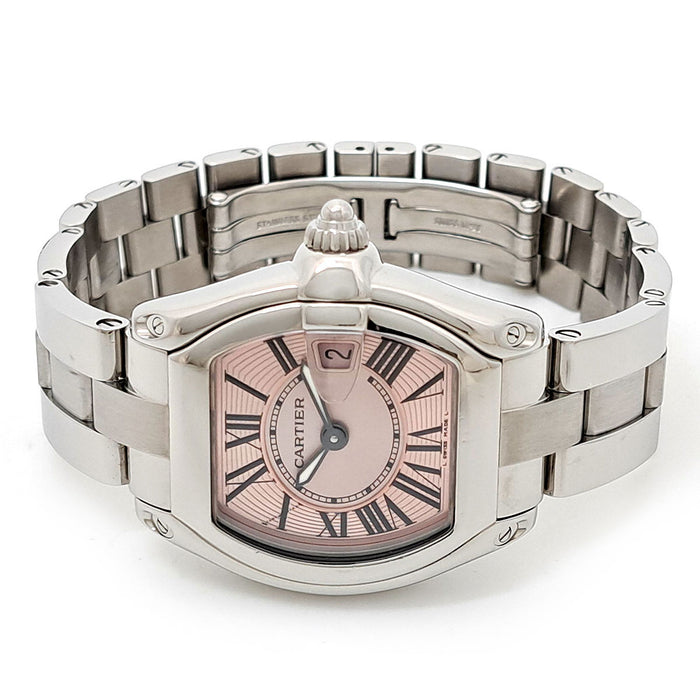 CARTIER 
ロードスター SM デイト 
箱ギャラ付