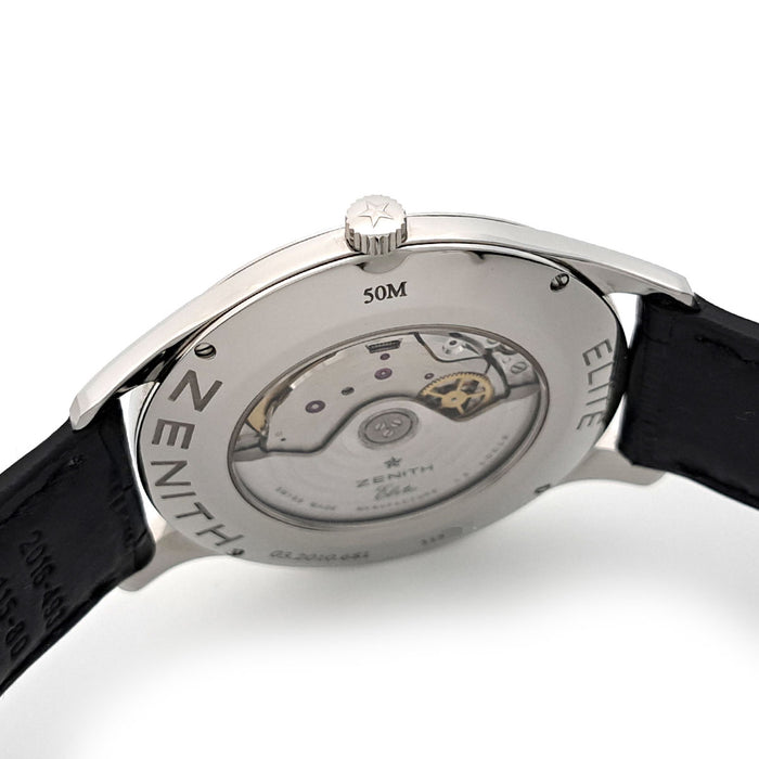 ZENITH
Elite Ultra Thin Small Second