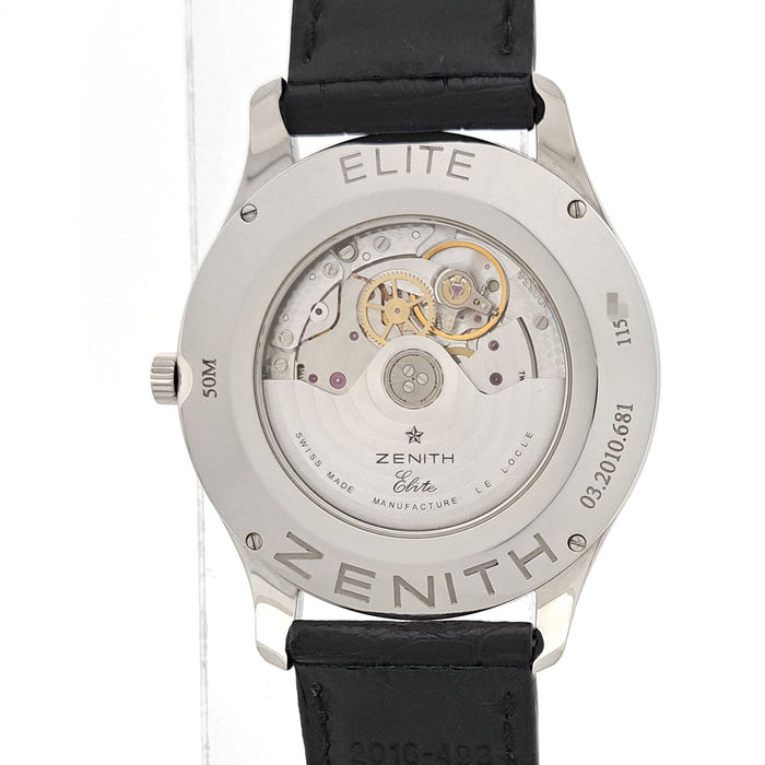 ZENITH
Elite Ultra Thin Small Second