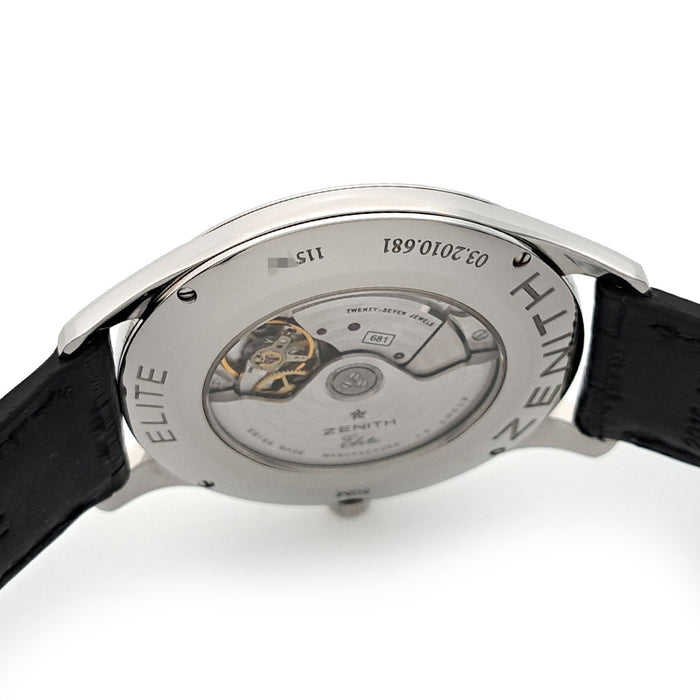 ZENITH
Elite Ultra Thin Small Second