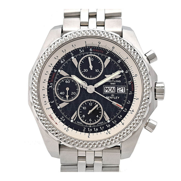 BREITLING
Bentley GT Day-Date Chronograph
With box and warranty card