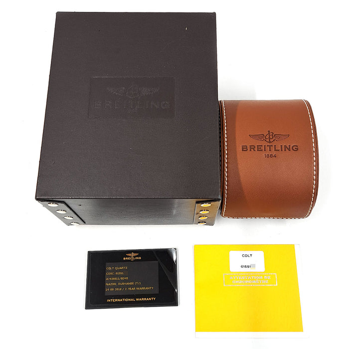 BREITLING
Colt 44 Quartz
With box and warranty card
