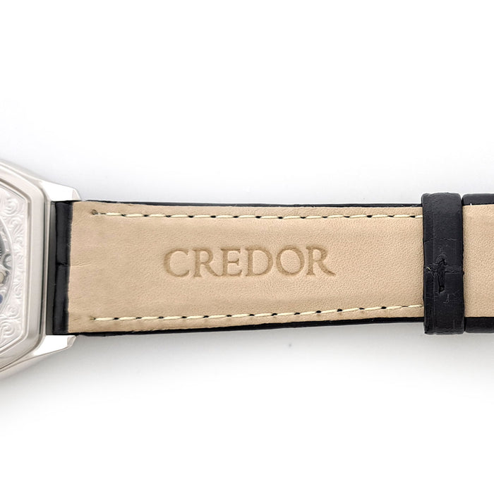 SEIKO 
クレドール シグノ スケルトン プラチナ950 Overhauled 
OH済