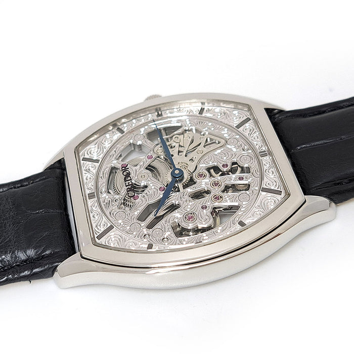 SEIKO 
クレドール シグノ スケルトン プラチナ950 Overhauled 
OH済