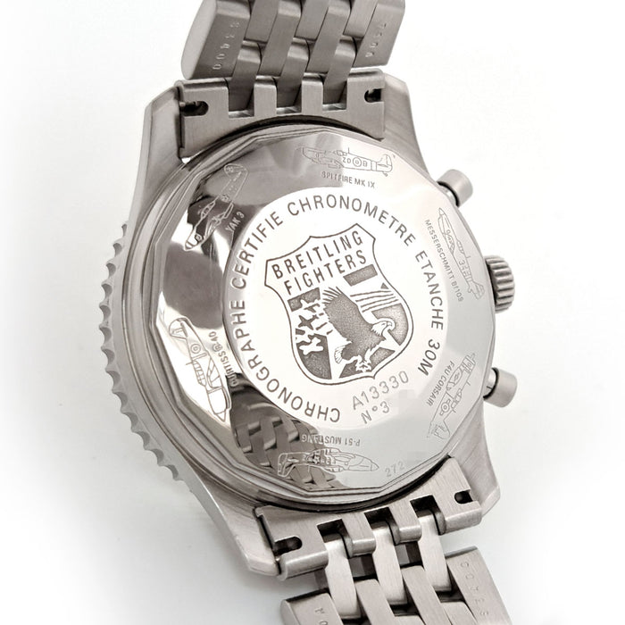 BREITLING
Navitimer Fighters Chronograph Date
With box and warranty card