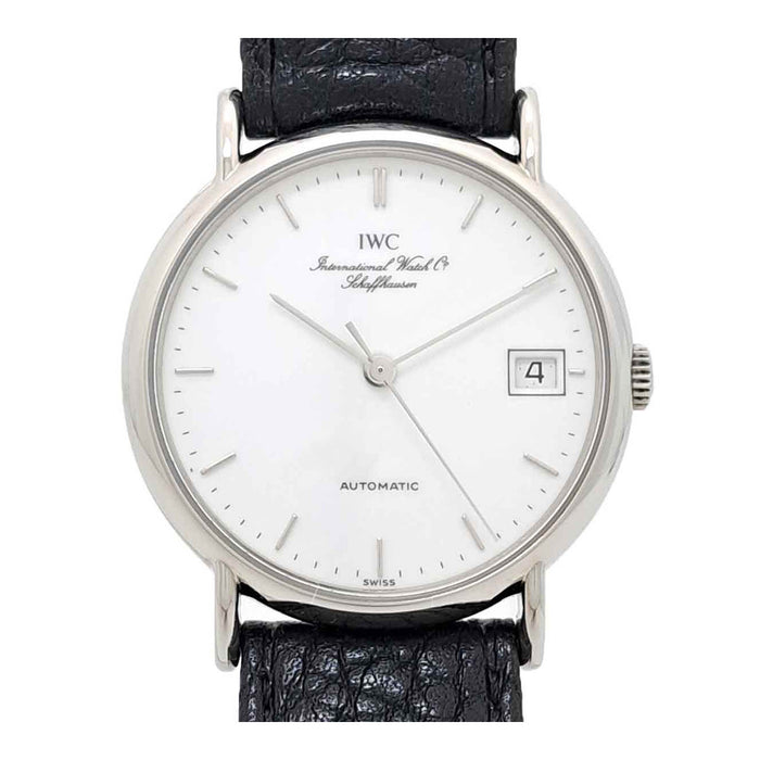 IWC Portofino Date with Warranty Card