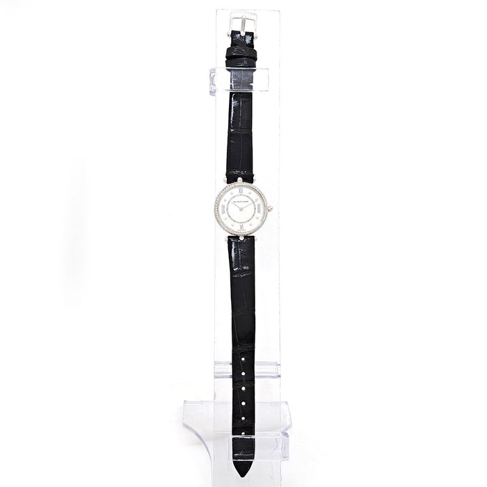 Van Cleef & Arpels 
Pierre Arpels Diamante Bezel Madreperla Bianca K18WG