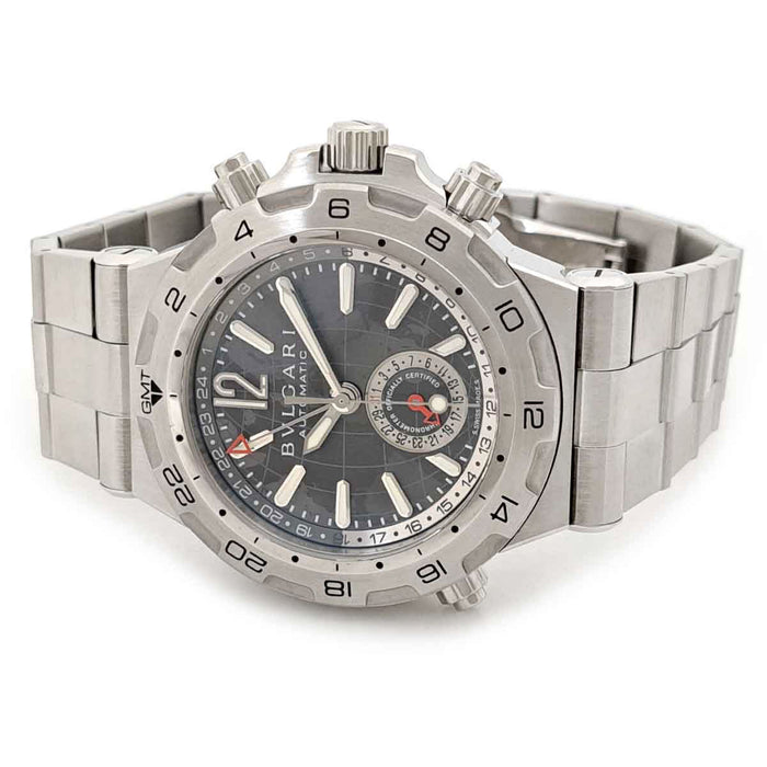 BVLGARI 
Diagono Professional GMT 
With Box and Warranty Card