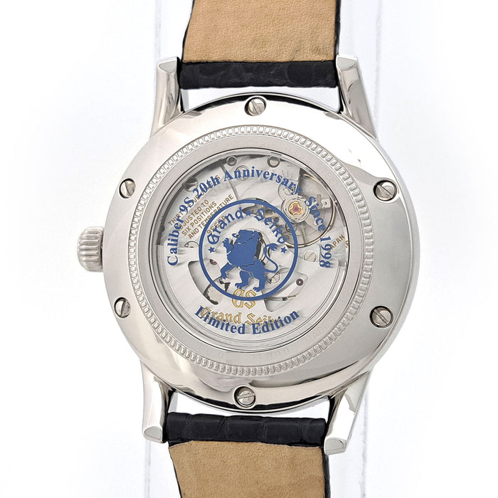 SEIKO
Grand Seiko GMT 20th Anniversary Limited Edition Model
With Box and Warranty Card