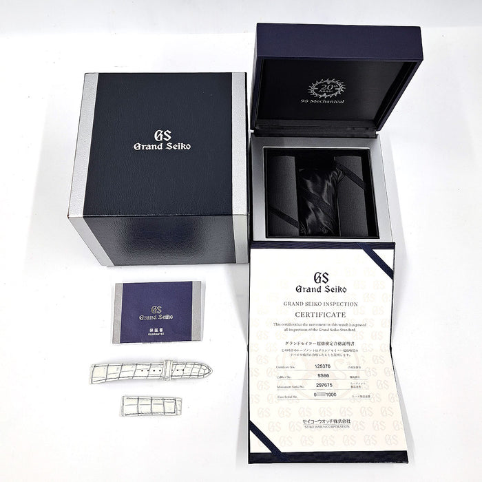 SEIKO
Grand Seiko GMT 20th Anniversary Limited Edition Model
With Box and Warranty Card
