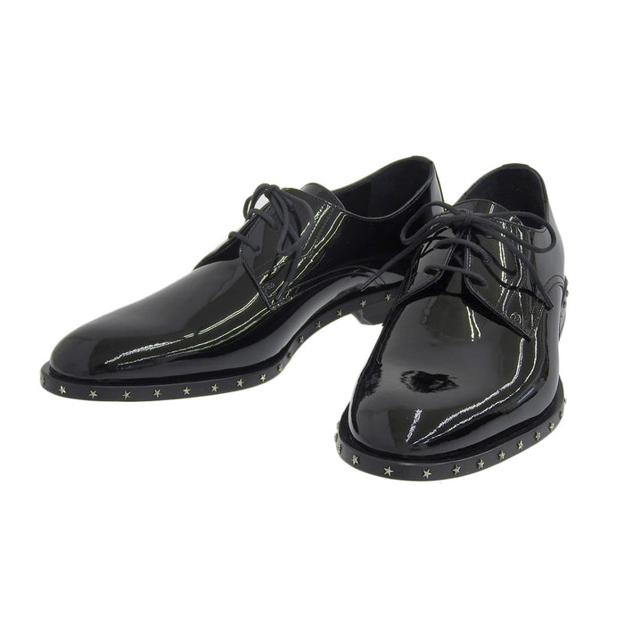 JIMMY CHOO 
Richelieu 
Chaussures à lacets en cuir verni avec clous étoiles