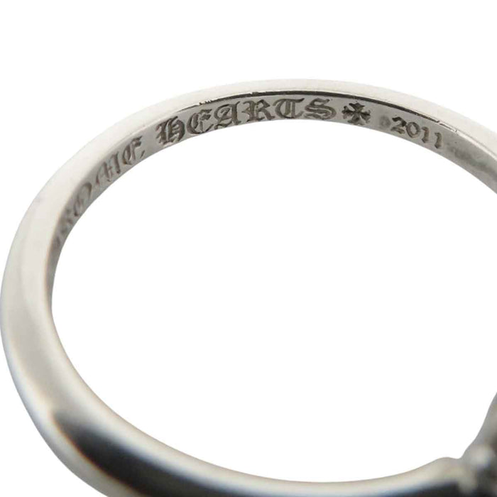 CHROME HEARTS 
BUBBLEGUM CH PLS DIA 2011刻印 シルバー 
バブルガム CHプラス 1Pダイヤ リング