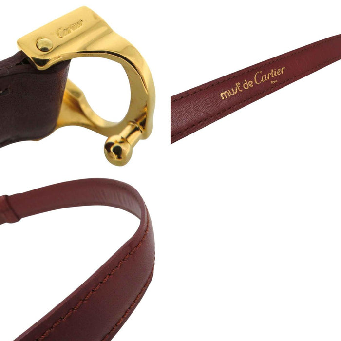 CARTIER
Must de Cartier Slide Belt
2C Buckle Leather Belt
