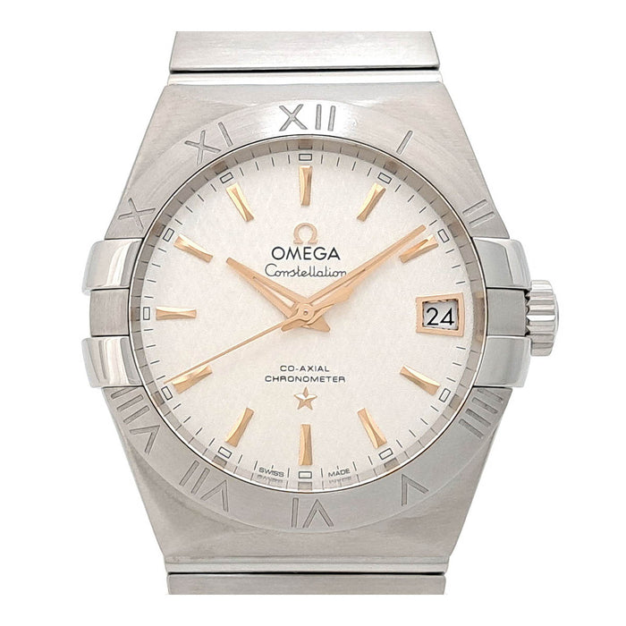 OMEGA 
コンステレーション コーアクシャル クロノメーター デイト 
箱ギャラ付