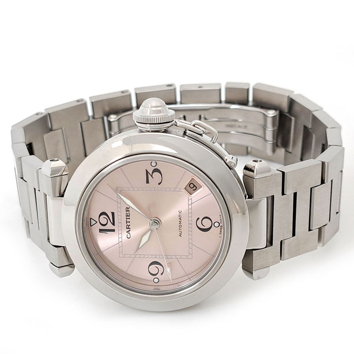 CARTIER 
Pasha C automatique date révisée 
Révision terminée avec boîte et garantie