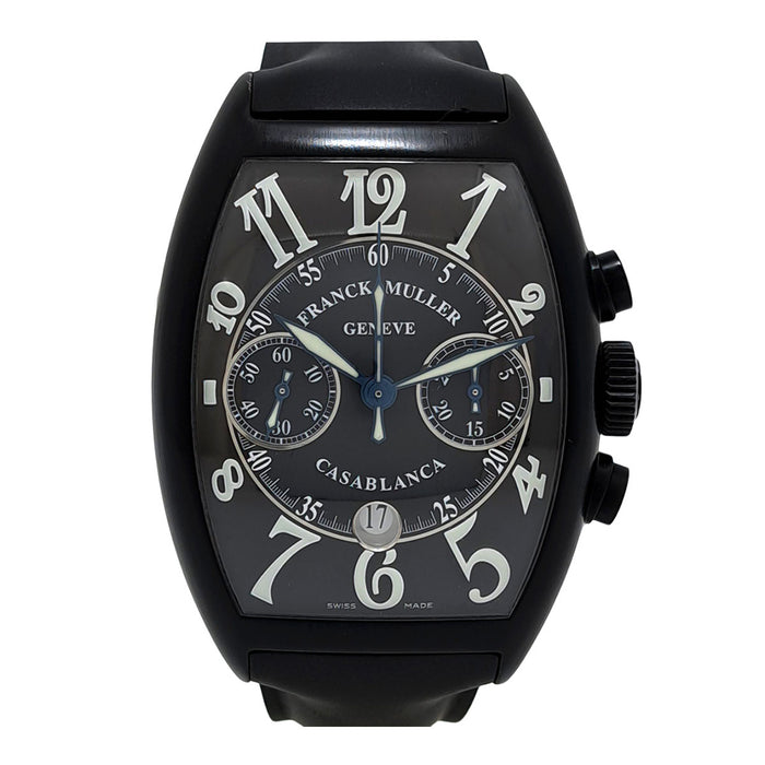 FRANCK MULLER
Casablanca Noir Chronographe Date
Avec boîte et garantie