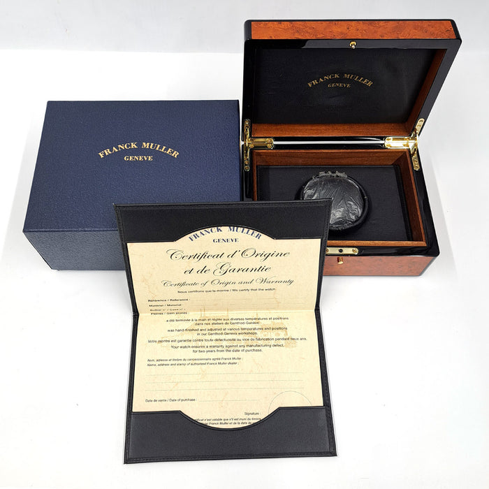 FRANCK MULLER
Casablanca Noir Chronographe Date
Avec boîte et garantie