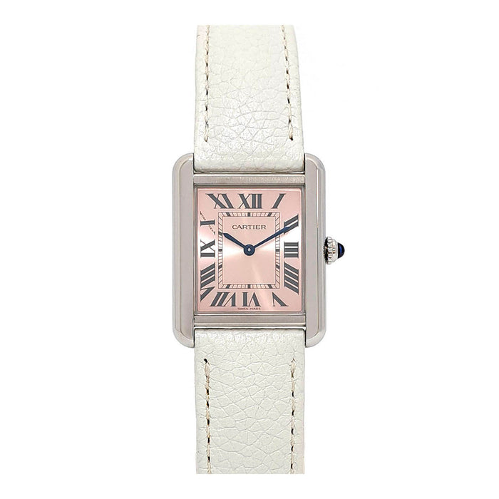 CARTIER 
Tank Solo SM Pink Dial