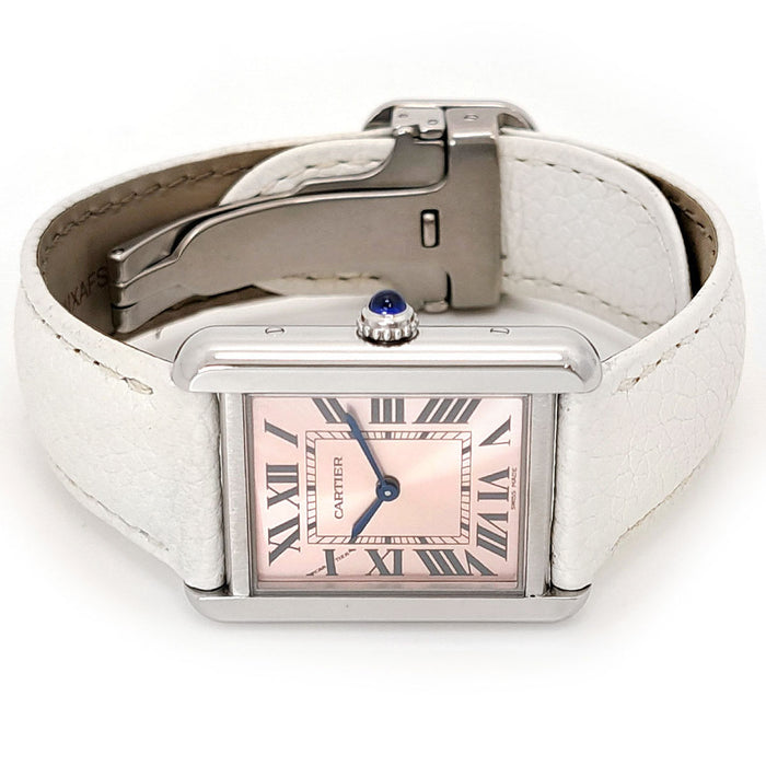 CARTIER 
Tank Solo SM Pink Dial