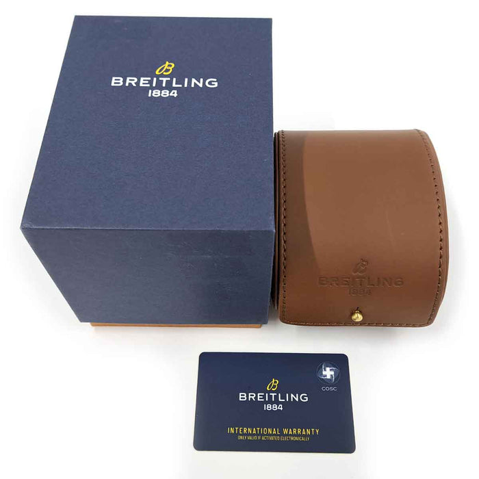 BREITLING 
Avenger Automatic GMT 43 
With box and warranty card