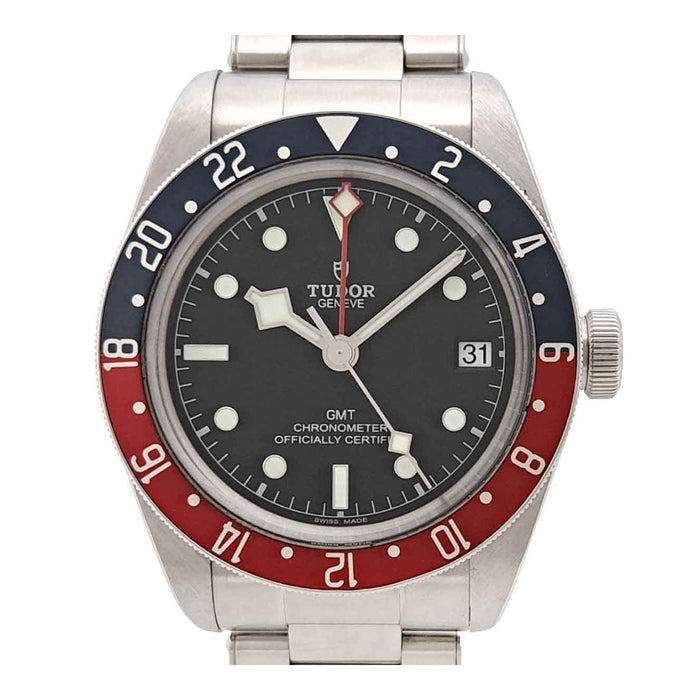 TUDOR 
ブラックベイ GMT デイト 
ギャラ付