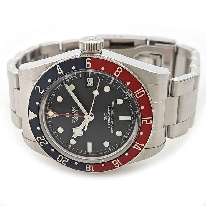 TUDOR 
ブラックベイ GMT デイト 
ギャラ付
