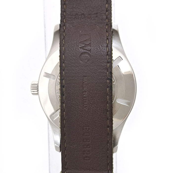 IWC Pilot Watch Spitfire Date With Box and Warranty Card