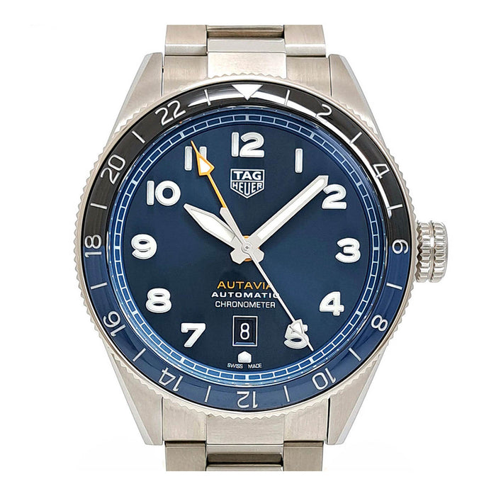 TAG HEUER 
オータヴィア 60周年アニバーサリー GMT デイト 
ギャラ付