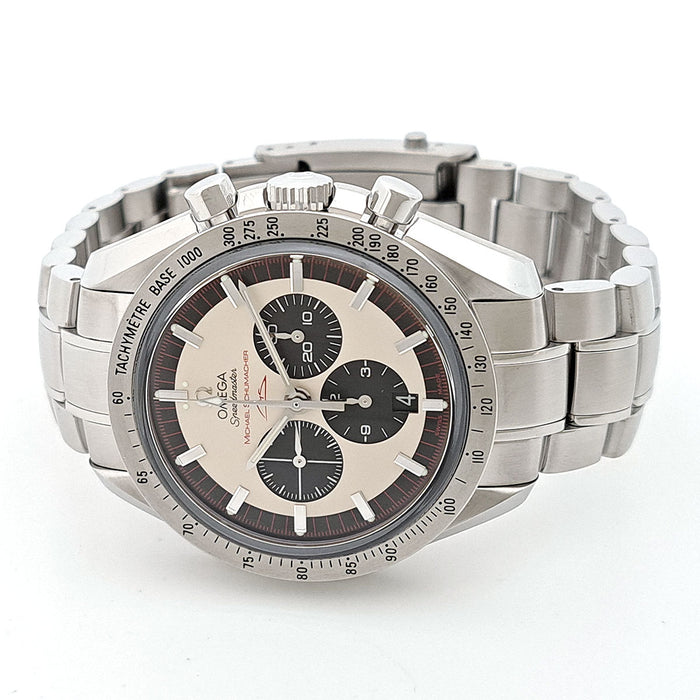 OMEGA 
スピードマスター シューマッハ レジェンド 
ギャラ付 OH済