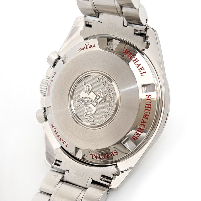 OMEGA 
スピードマスター シューマッハ レジェンド 
ギャラ付 OH済