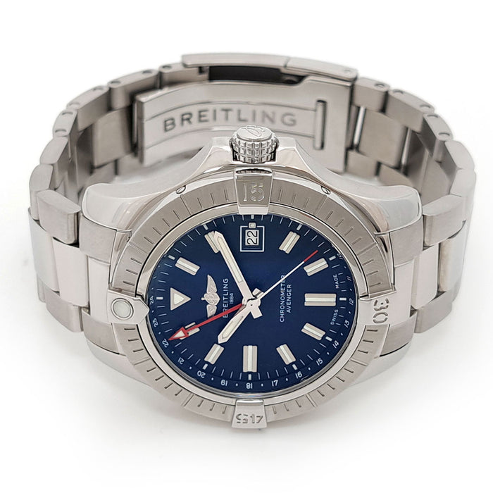 BREITLING 
アベンジャー オートマチック GMT 45 
箱ギャラ付