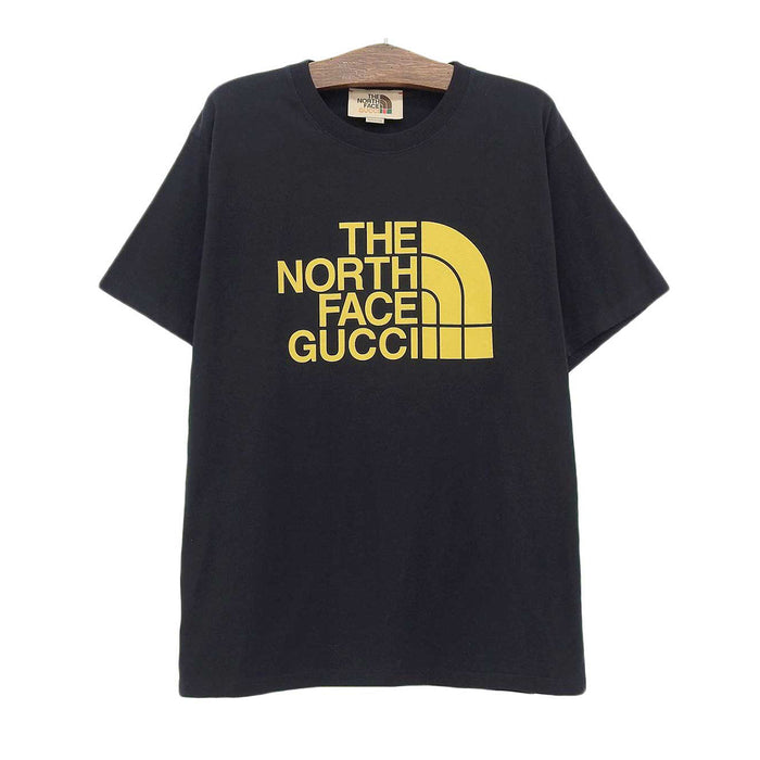 GUCCI 
ザ ノースフェイス コットン 
THE NORTH FACE コラボ ロゴ プリント Tシャツ