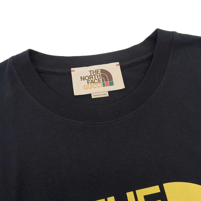 GUCCI 
ザ ノースフェイス コットン 
THE NORTH FACE コラボ ロゴ プリント Tシャツ