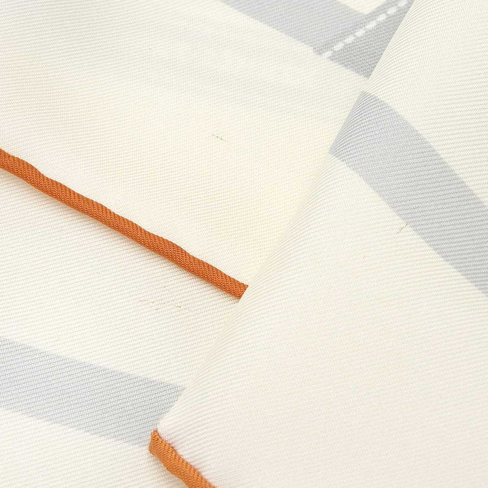 HERMES
標誌 H 絲綢 大幅 馬
Carré 90 Bolduc 銀座限定 波爾杜克 緞帶 圍巾