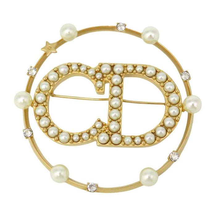 Dior 
Clair D Lune スターモチーフ ゴールドトーンメタル 
クレール ディー リュヌ ブローチ
