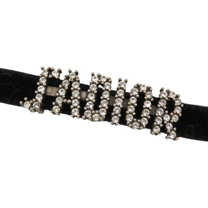 Dior
Logo Velour Rhinestone J'adore
J'ADIOR Choker
