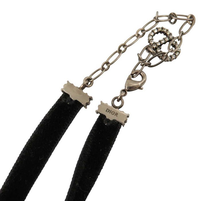 Dior 
ロゴ ベロア ラインストーン ジャドール 
J'ADIOR チョーカー