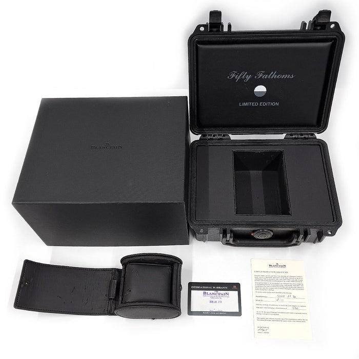 Blancpain
Fifty Fathoms 500 Limited Edition Fullset
With Box and Warranty Card