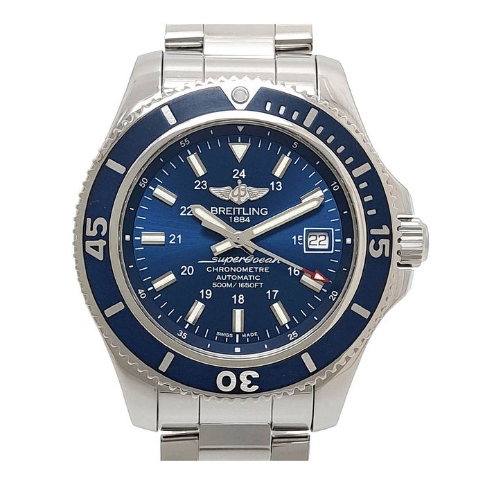 BREITLING
Superocean II 42 Date
With box and warranty card Superocean 2