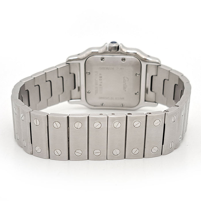 CARTIER 
Santos Galbée LM 
Révisé avec boîte et certificat