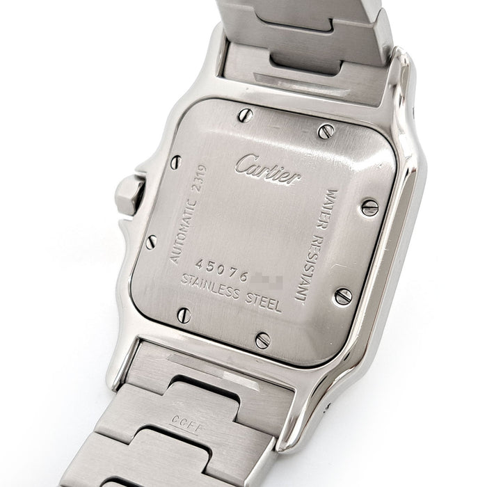 CARTIER 
Santos Galbée LM 
Révisé avec boîte et certificat