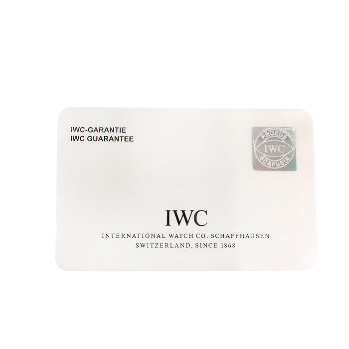 IWC Mark XV Date With Guarantee Mark 15