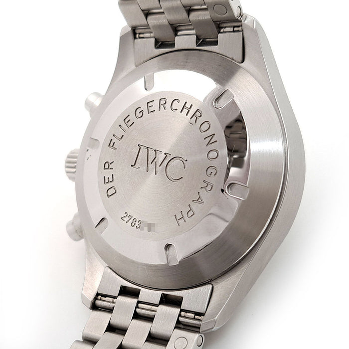 IWC Pilot Watch Mechanical Flieger Chronograph Day-Date With Guarantee Card