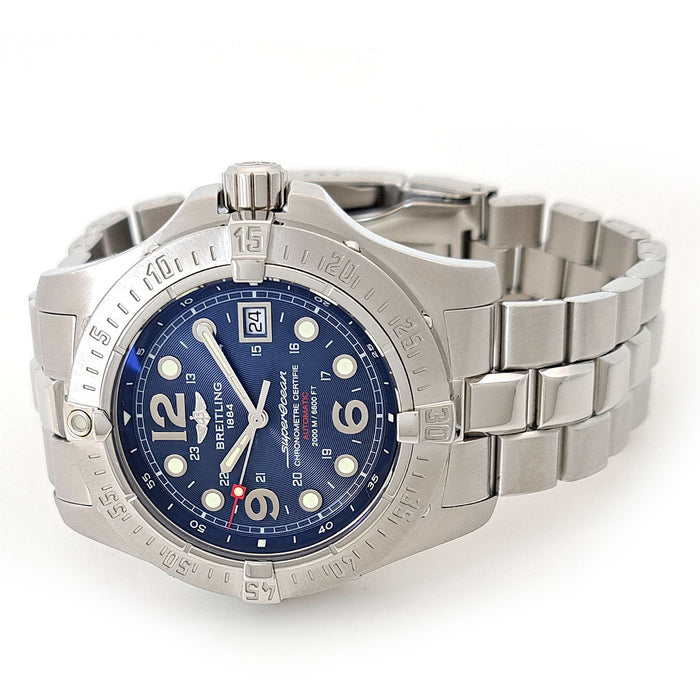 BREITLING
Superocean Steelfish Date
With box and warranty card