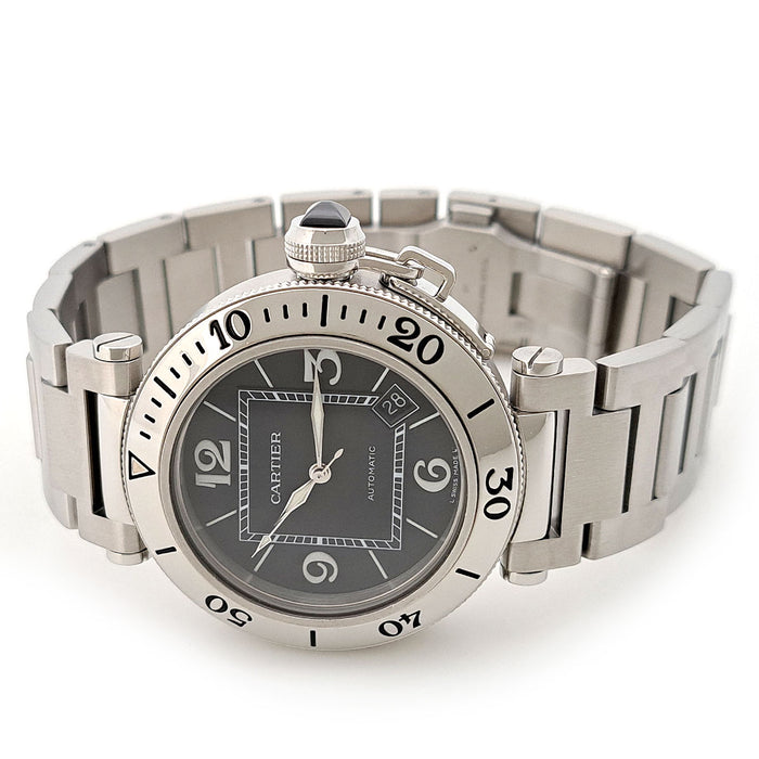 CARTIER 
パシャ シータイマー 
箱付