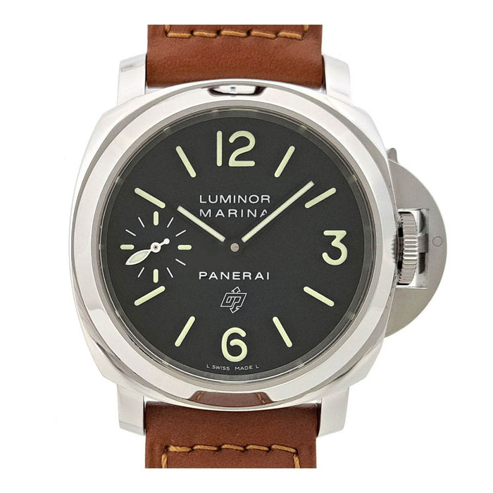 OFFICINE PANERAI 
ルミノール マリーナ ロゴ アッチャイオ 
箱ギャラ付