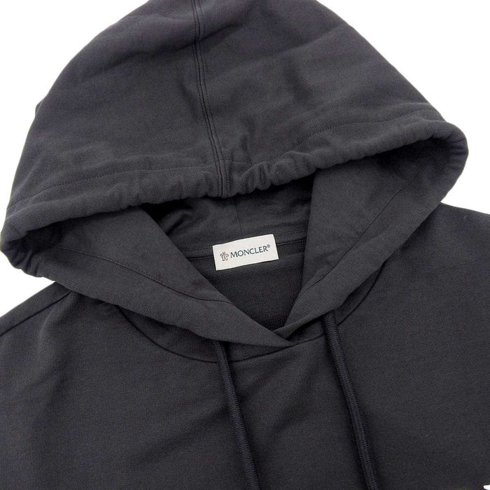 MONCLER 
Patch Sweat Cotton 2023 Made 
HOODIE Logo Embroidery Hoodie