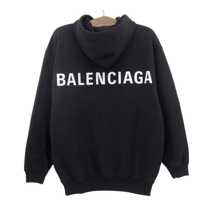 BALENCIAGA 
Sweat Hoodie 
Back Logo Parker