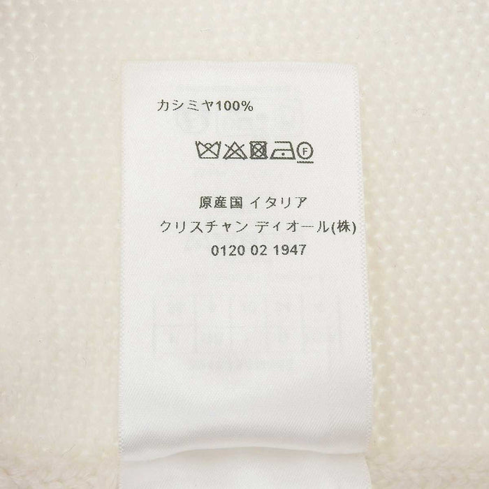 Dior 
ロゴ スター ショートスリーブ 
フリル スリーブ カシミヤ ニット